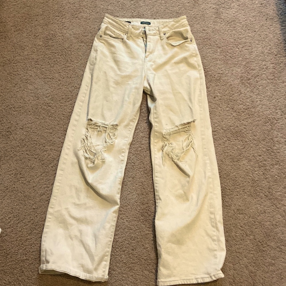 Wild fable white/cream baggy jeans